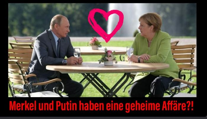 Putin und Angela Merkel|Geheime Affäre!