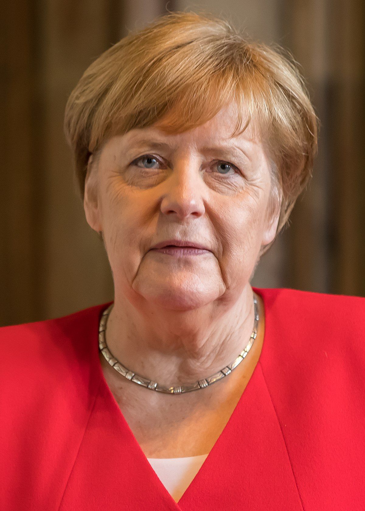Angela Merkel überfallen
