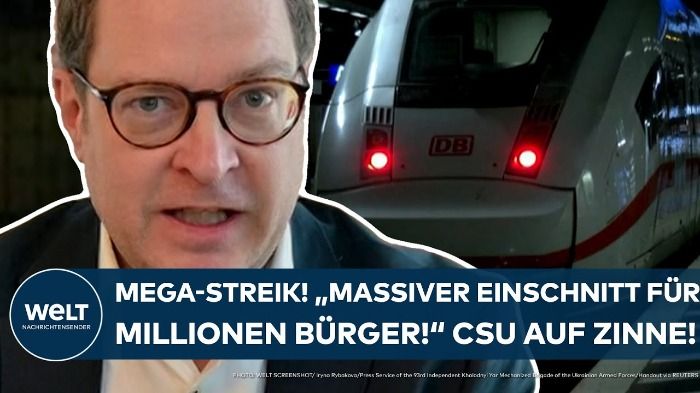 Eilmeldung: Mega Streik DB-Bahn Vertrieb legt ab morgen alles lahm!