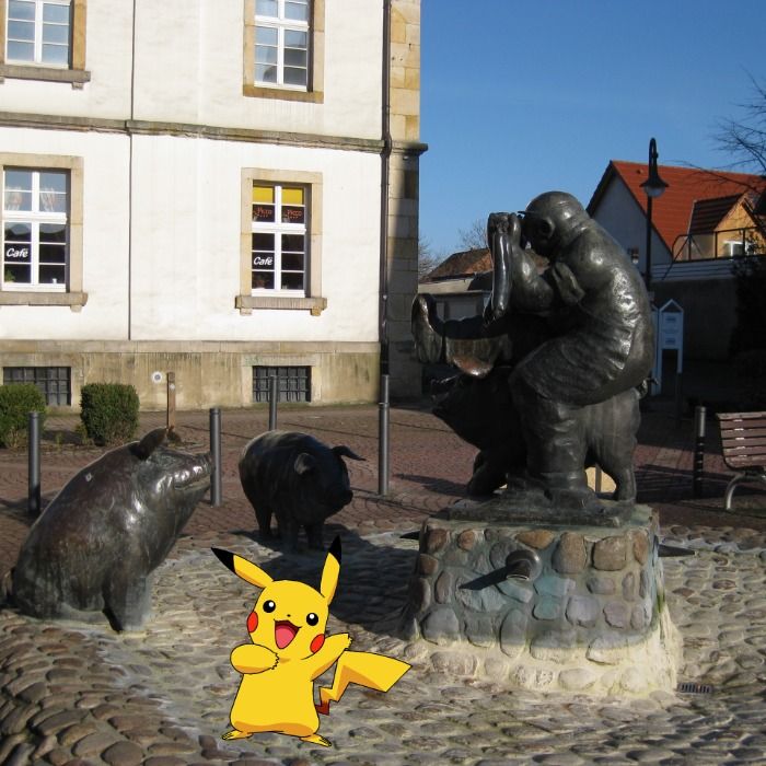 Erstes echtes Pokémon in der Stadt gesichtet!