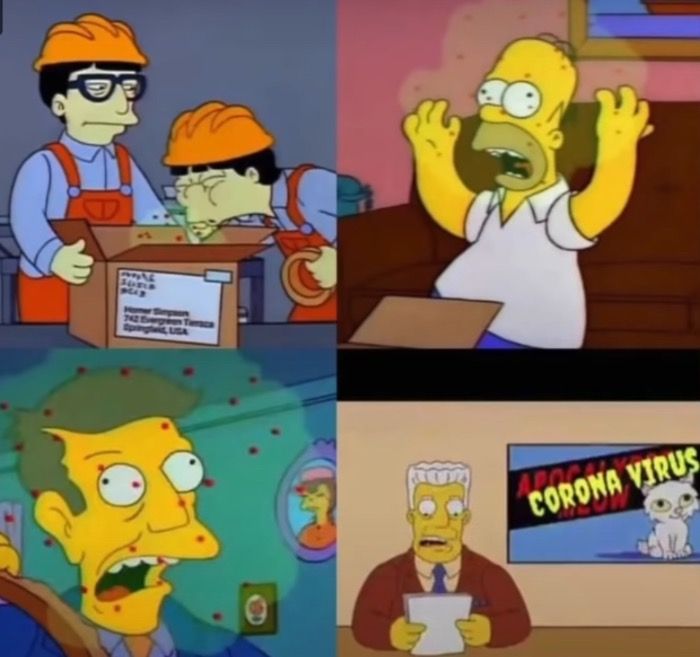 Die Simpsons haben das Corona–Virus vorhergesagt 