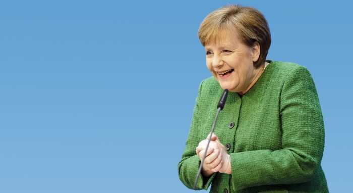 Merkel bleibt weiter 4 Jahre an der Macht.