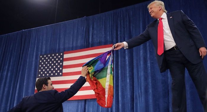 Es ist offiziell: Trump ist schwul