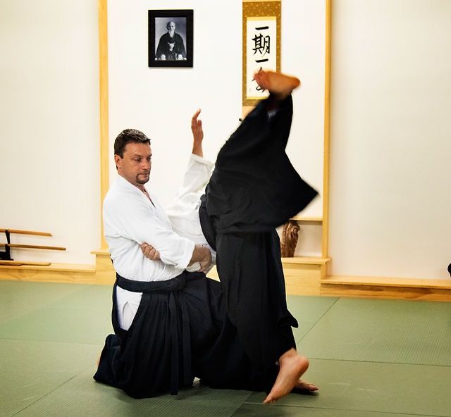 Aikido meister schlägt 5 penners ins krankenhaus mit kettenschläge