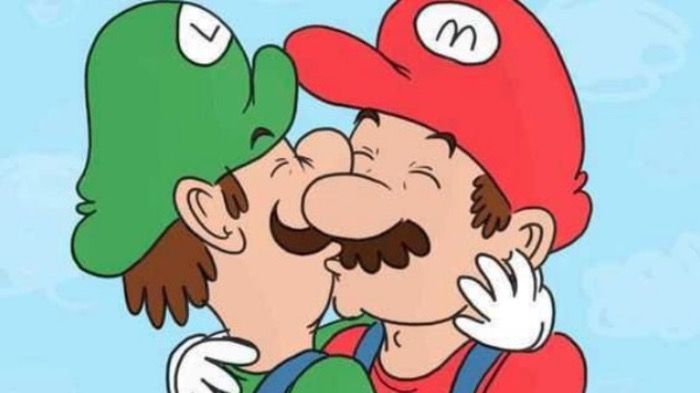Luigi ist offiziell mit Mario schwul