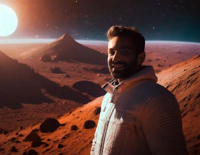 Bereits bewohnt: Menschen siedeln auf dem Mars