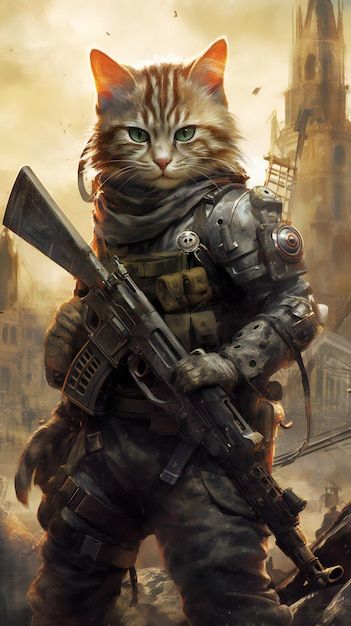 Katzen als neue Soldaten?!