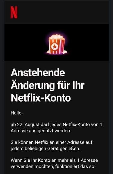 Netflix verabschiedet die Abo-Funktion